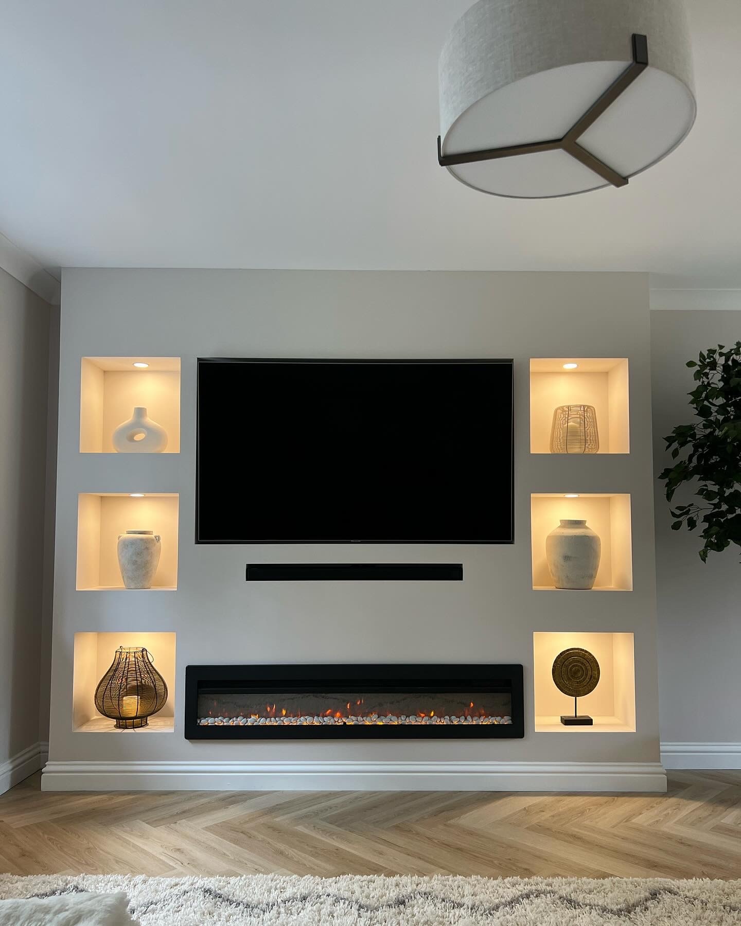 Custom Made Media Wall